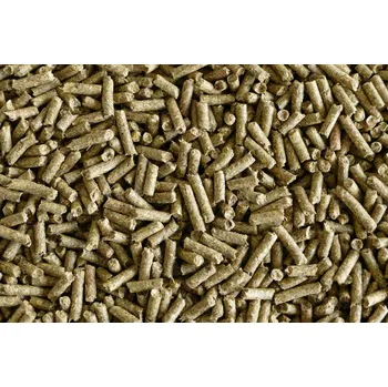 Krmivo pro hospodářské zvíře Krmná směs pro intenzivní výkrm odstavených králíků. Spotřeba se postupně zvyšuje na 150 g/den krmné směsi. Celková spotřeba krmiva na výkrm jednoho králíka je 8 - 9 kg.