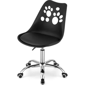 Bestent Kancelářská židle černá skandinávský styl PAW Basic