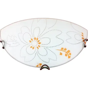 Stropní svítidlo Lana CANDELLUX LIGHTING bílé skleněné klasické do obýváku a ložnice 30 cm