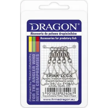 Obratlík s karabinkou Dragon Obratlík s karabinkou a ložiskem SPINN