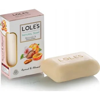 Koupelová kosmetika Loles Luxusní přírodní mýdlo s meruňkou a mandlemi 150g