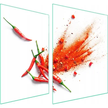 Obraz Skleněná ochranná deska na sporák 70x52 Chili