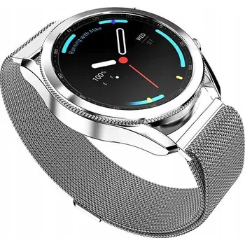 Řemínek na hodinky Mercury Mesh pásek pro Apple Watch 38/40/41 mm stříbrný