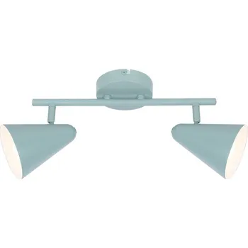 Stropní nastavitelná lampa Amor šedá kovová dvoubodová do obýváku a kuchyně CANDELLUX