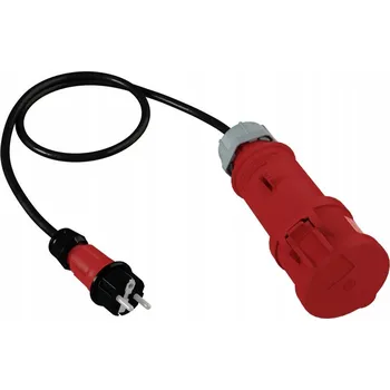 Elektrická zásuvka Elektrická Zásuvka Doktorvolt s kabelem, černá