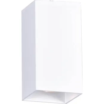 Přisazené stropní svítidlo bílé obdélníkové 1x GU10