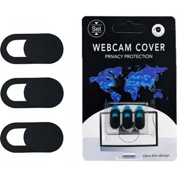 Krytka záclony x3 pro kameru notebooku kamery