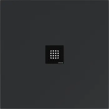 Sprchová vanička Polysan Flexia Vanička z litého mramoru s možností úpravy rozměru, 90x90cm, antracit mat, 71546.51