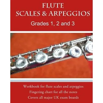 Flute Scales and Arpeggios Grades 1 - 3: Scales and arpeggios made REALLY easy: big print and NO key-signatures! – Heather Milnes (EN)