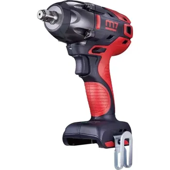 Bezuhlíkový aku příklepový utahovák Mighty Seven M7 DW-401 - 18V, 1/2", 894Nm, 1.48kg, bez akumulátoru a nabíječky