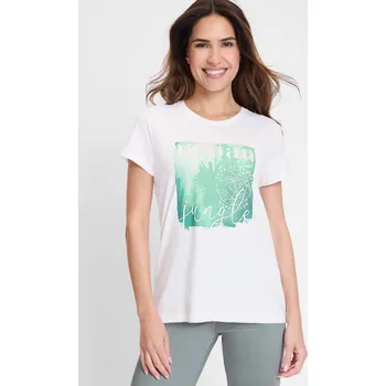 Olsen dámské triko 11105073 10000 Bílá 44