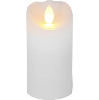 Svíčka LED svíčka na baterie, vložka do lucerny/lampy, s pohyblivým plamenem, 10 cm