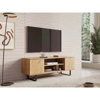 Televizní stolek Televizní stolek Lofter 135 cm - dub Craft