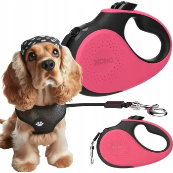 Vodítko pro psa VODÍTKO PRO PSA automatická Svinovací páska blokovací 5 m do 25 kg XCHO vel. M