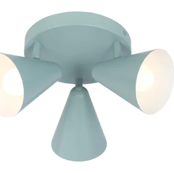 Stropní svítidlo Amor šedé kovové kulaté nastavitelné do obýváku kuchyně nebo ložnice Candellux