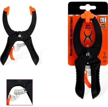 Truhlářská svěrka TRUHLÁŘSKÁ PRUŽINOVÁ SVĚRKA MODELÁŘSKÁ KLIPSOVÁ ZÁPADKOVÁ SVORKA SPONA 170 mm