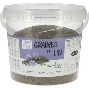 Krmivo pro koně Extrudované lněné semínko HIPPOTONIC Linseed 2 kg