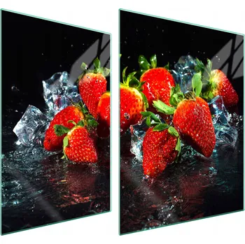 Obraz Skleněná ochranná deska na sporák 70x52 Ovoce