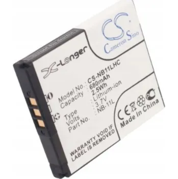 Baterie pro Canon IXUS 125 127 130 132 133 135 137 140 145 147 150 155 157