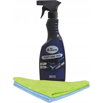 Autovosk Tekutý vosk nano MOTO 500 ml+2x hadřík