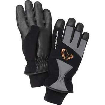 Rybářské oblečení Rukavice Savage Gear Thermo Pro Glove Grey/Black Velikost M
