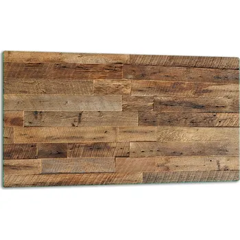 Kuchyňské prkénko SKLENĚNÁ DESKA NA KRAJENÍ 52x30 DŘEVO