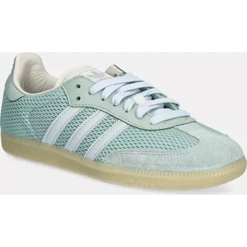 Pánské tenisky Tenisky adidas Originals Samba OG tyrkysová barva, JI3179, 45 1/3, 06X