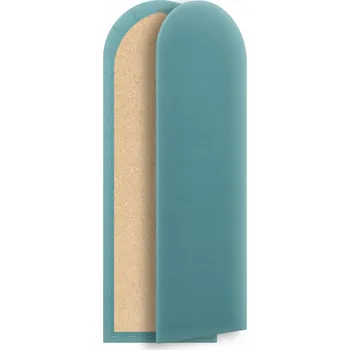 Obraz Čalouněný Panel na zeď PLOT WELUR MAGIC VELVET Azurový 30x80