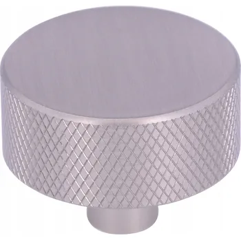 Nábytkové kování Nábytková úchytka MUSKARI Rýhovaná, průměr 33 mm, hliníková