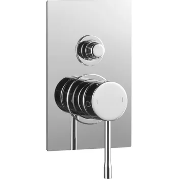 Vodovodní baterie Alpi Blue - Vanová baterie pod omítku - komplet, chrom BU85863CR