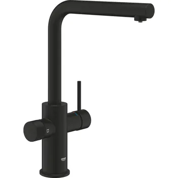 Vodovodní baterie GROHE GROHE Blue Pure Minta - Filtrační baterie s vytahovacím perlátorem, phantom black 30590KF0