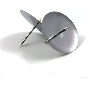 Bodec na svíčku stříbrný – sada 4 ks