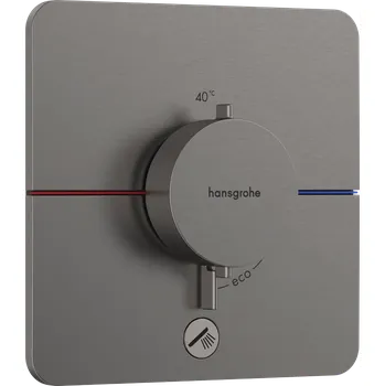 Vodovodní baterie Hansgrohe ShowerSelect Comfort Q Termostat pod omítku pro 1 spotřebič a další výtok, kartáčovaný černý chrom 15589340