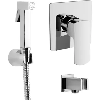 Teorema - Bidetový set 4 s baterií pod omítku, chrom