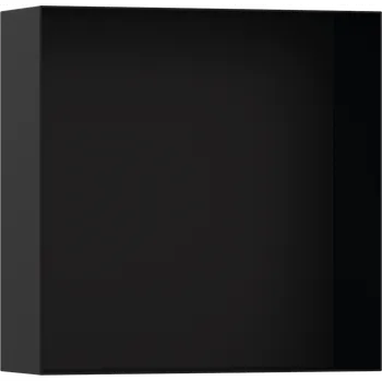 Koupelnový nábytek Hansgrohe XtraStoris Minimalistic Výklenek do stěny bez rámu 300/300/100, matná černá 56073670