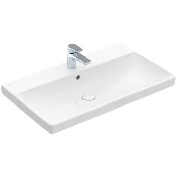Umyvadlo Villeroy & Boch Avento - Umyvadlo 800x470 mm, s přepadem, alpská bílá 41568001