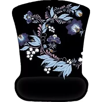 Podložka pod myš Huado ergonomická podložka pod myš Folklor Flowers