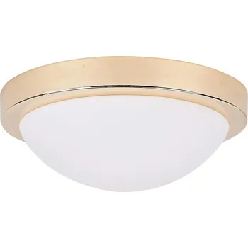 Stropní svítidlo Roda 28 zlaté kulaté skleněné moderní do obýváku a ložnice IP44