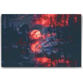 Diamantové malování Diamantové malování - Štír/Scorpio Velikost: 40x60cm, Rámování: Pouze srolované plátno, Diamanty: Kulaté