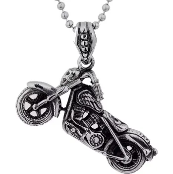 Přívěsek Přívěsek z chirurgické oceli Motorka Ghost