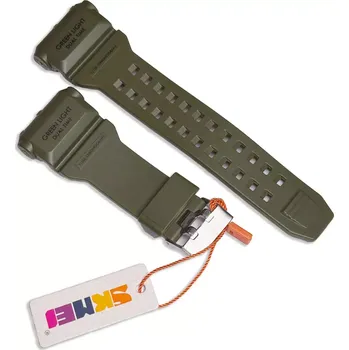 Řemínek na hodinky Náhradní řemínek pro duální hodinky Skmei 1637 Shaked Zelené