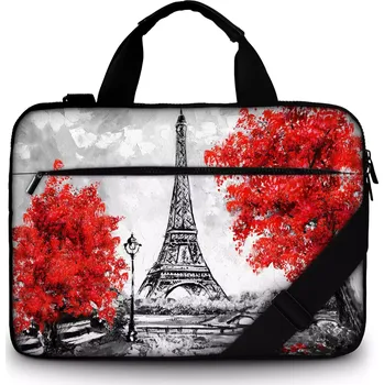 brašna na notebook Huado brašna přes rameno 15.6" Eiffelova Věž v Paříži