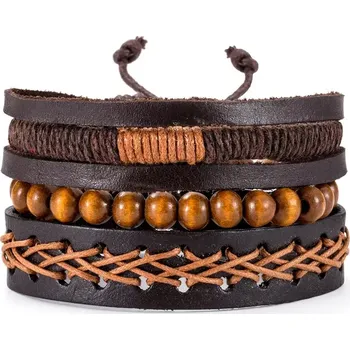 Náramek Set 3 kusů pánských náramků Selection