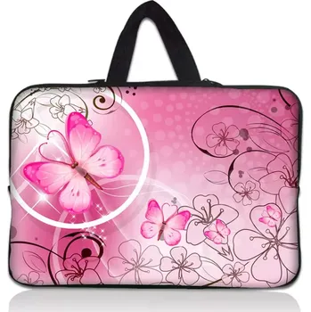 pouzdro na notebook Huado taška na notebook do 15.6" Motýlek růžový