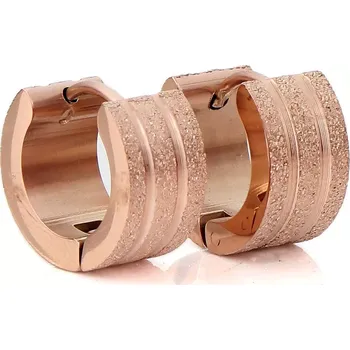 Náušnice Ocelové Náušnice kruhy Nina Rose