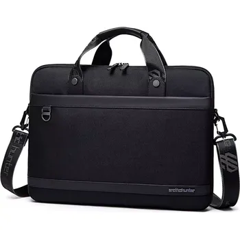 Arctic Hunter aktovka na notebook Remacle Černý 6L