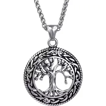 Přívěsek Přívěsek z chirurgické oceli Strom života - Model BEZ ŘETÍZKU (pouze přívěsek)