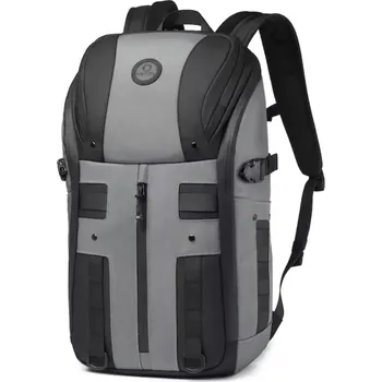 Městský batoh Ozuko Business cestovní školní batoh Barnard Šedý 27L