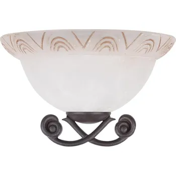 Stropní svítidlo bílé skleněné klasické CANDELLUX 130 do obýváku kuchyně ložnice 30 cm