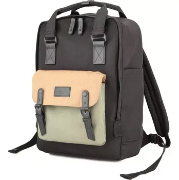 Městský batoh Himawari školní XL batoh Bryant Černý 23L